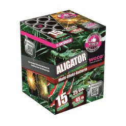 Aligator 15-Schuss-Feuerwerk-Batterie