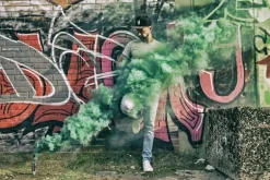 BATTLESMOKE 38 mit Reißzünder 80s, Grün
