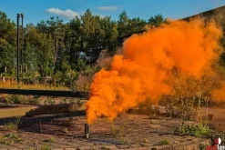 BATTLESMOKE 38 mit Reißzünder 80s, Orange