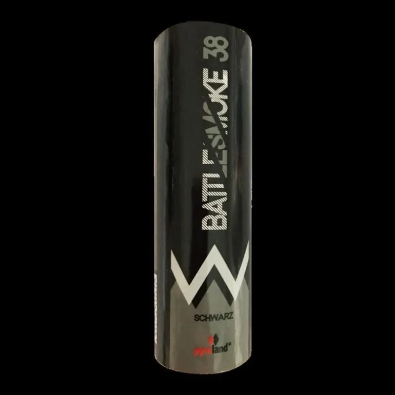 BATTLESMOKE 38 mit Reißzünder 80s, Schwarz