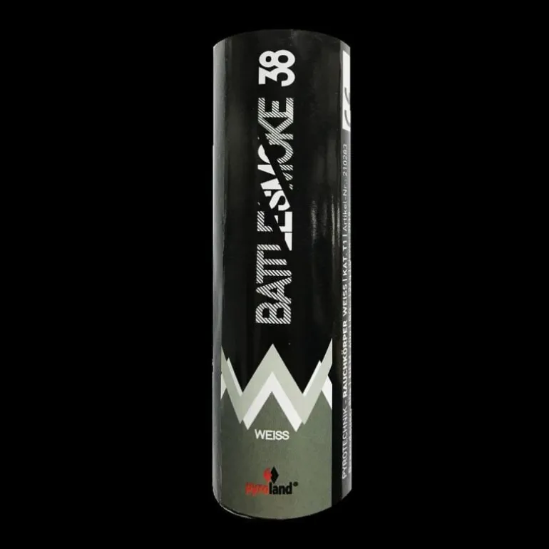BATTLESMOKE 38 mit Reißzünder 80s, Weiß