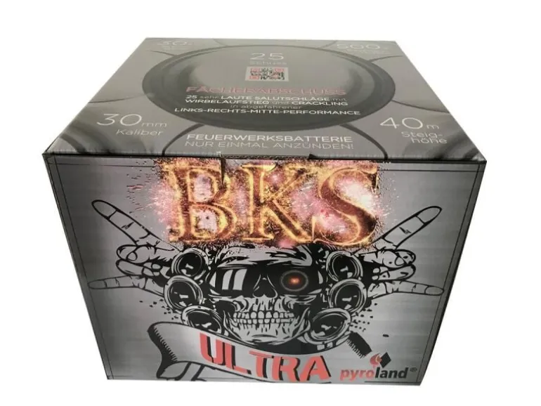 BKS ULTRA 25-Schuss-Feuerwerk-Batterie