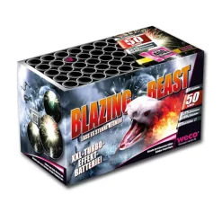 Blazing Beast 50-Schuss-Feuerwerk-Batterie