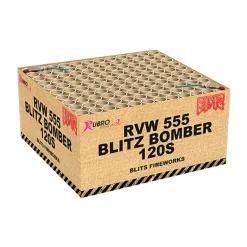 Blitz Bomber 120-Schuss-Feuerwerkverbund