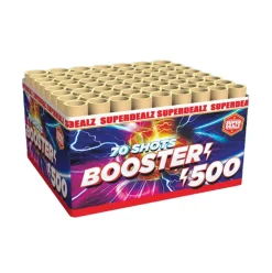 Booster 500 70-Schuss-Feuerwerk-Batterie