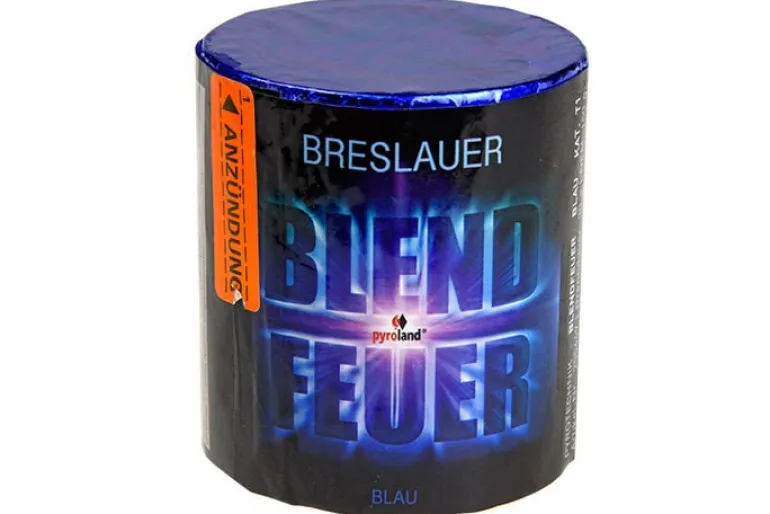 Breslauer Blendfeuer Blau 30s