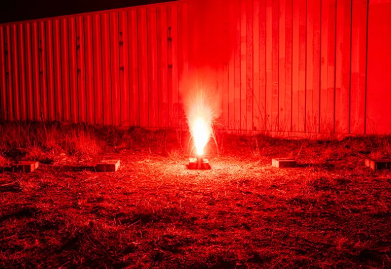 Breslauer Blendfeuer Rot 30s