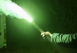 Breslauer Handfeuer rot zu grün 60s