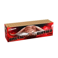 Brutal Buffalo 100-Schuss-Feuerwerkverbund