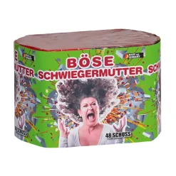 Böse Schwiegermutter 48-Schuss-Feuerwerk-Batterie