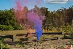 CamouFLAG II mit Reißzünder 60s, Rot zu Blau