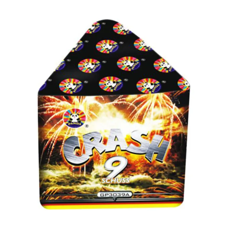 Crash 9-Schuss-Feuerwerkbatterie