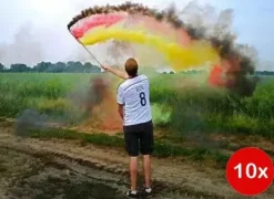 Deutschland Rauchflaggen 10er Bundle