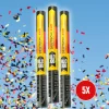 Deutschlandregen 50cm Papierflitter 5er Bundle