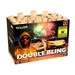 Double Bling 29-Schuss-Feuerwerk-Batterie
