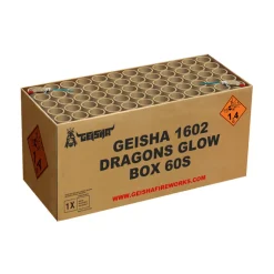 Dragons Glow 60-Schuss-Feuerwerksverbund
