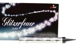 Eisfontäne-Glitzerfeuer Silber, 50s