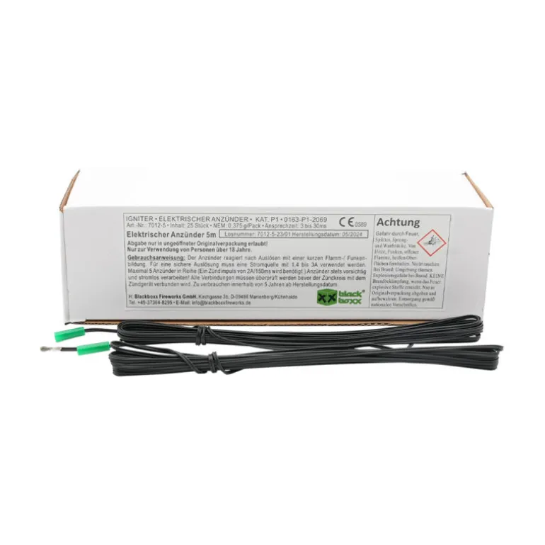 Elektrische Anzünder 5m (25er Pack)