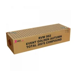 Event Golden Autumn 300-Schuss-Feuerwerkverbund (Triple Compound)