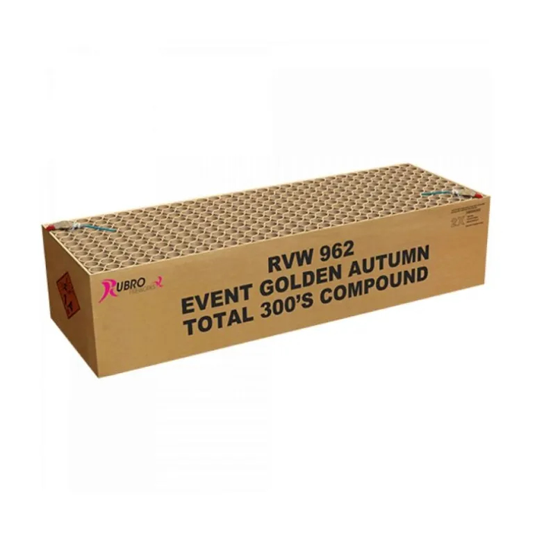 Event Golden Autumn 300-Schuss-Feuerwerkverbund (Triple Compound)