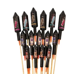 Family Countdown 15-teiliges Raketensortiment