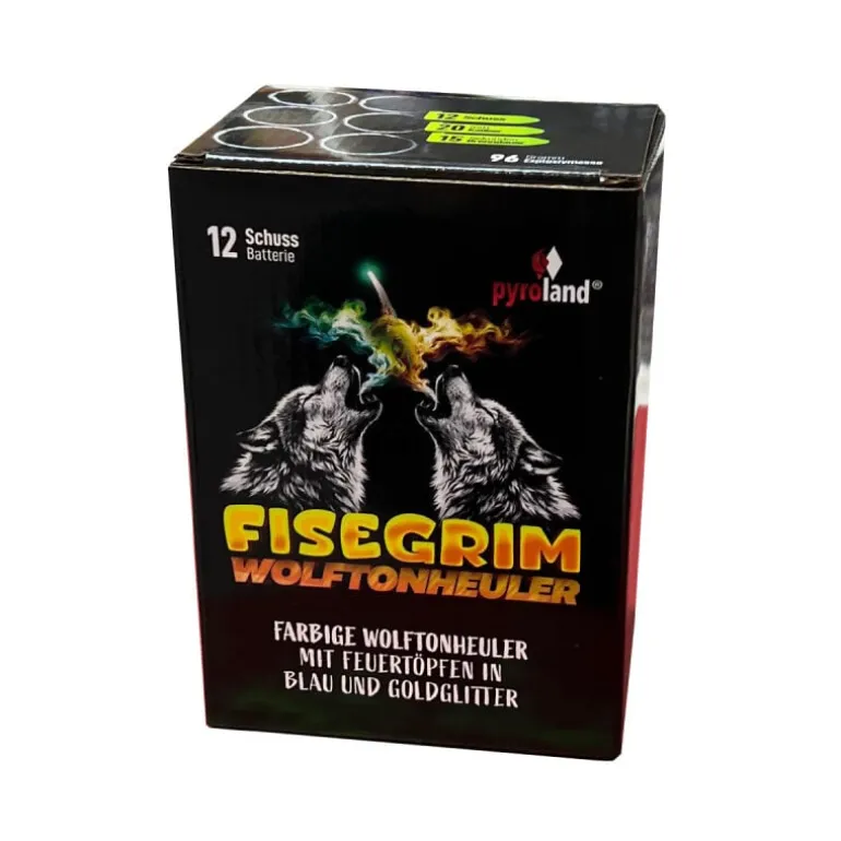Fisegrim 12-Schuss-Feuerwerkbatterie