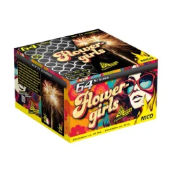 Flower Girls 64-Schuss-Feuerwerk-Batterie