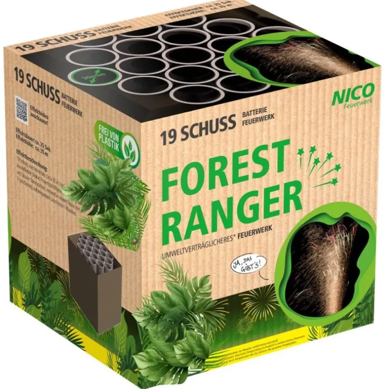 Forest Ranger 19-Schuss-Feuerwerk-Batterie