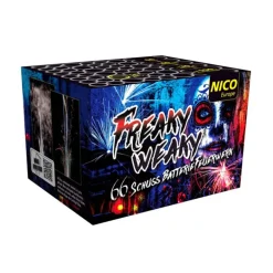 Freaky Weaky 66 Schuss-Feuerwerk-Batterie