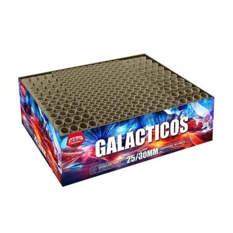 Galácticos 263-Schuss-Feuerwerkverbund (Double Compound)