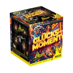 Glücksmoment 25-Schuss-Feuerwerk-Batterie