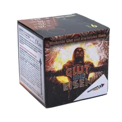 Glut und Eisen 9-Schuss-Feuerwerk-Batterie