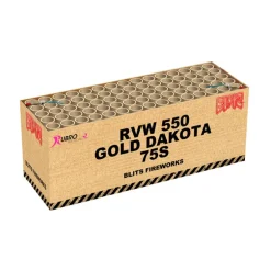 Gold Dakota 75-Schuss-Feuerwerksverbund