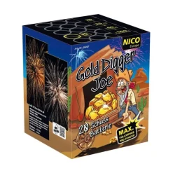Gold Digger Joe 20-Schuss-Feuerwerk-Batterie