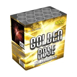 Golden Rose 13-Schuss-Feuerwerk-Batterie