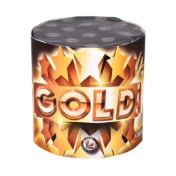 Gold! 10-Schuss-Feuerwerk-Batterie