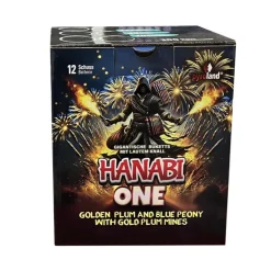 Hanabi One 12-Schuss-Feuerwerk-Batterie