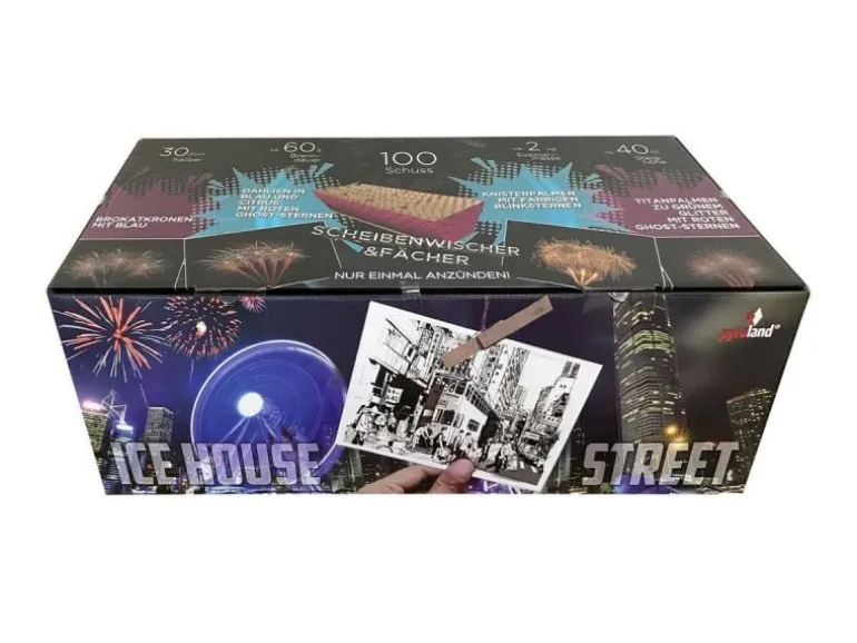 Ice House Street 100-Schuss-Feuerwerkverbund