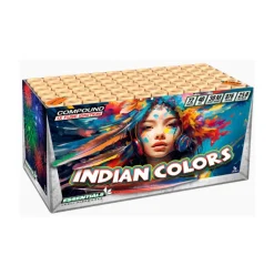 Indian Colors 72-Schuss-Feuerwerksverbund