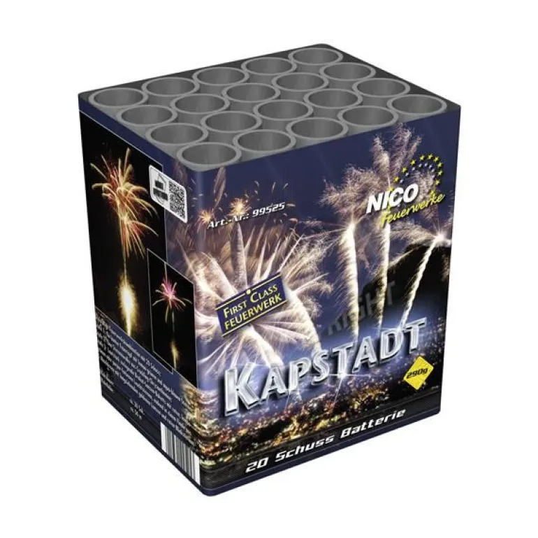 Kapstadt 20-Schuss-Feuerwerk-Batterie