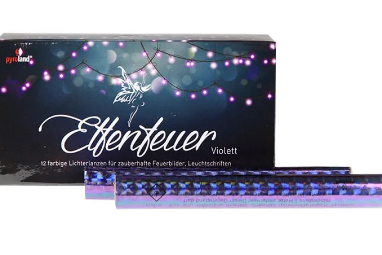 Lanzenlichter-Elfenfeuer (Bengal XS) violett, 60s