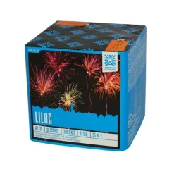 Lilac 25-Schuss-Feuerwerk-Batterie