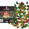 Metallic Flitter - Weihnachtsbäume verschiedene Farben (Pappschachtel)