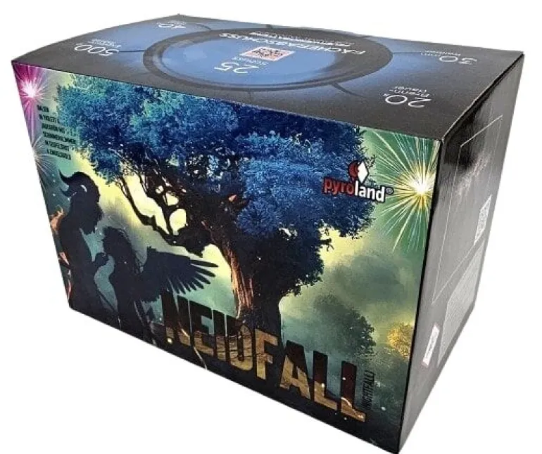 Neidfall 25-Schuss-Feuerwerk-Batterie