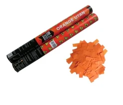 Orange Utan 50cm Papierflitter orange