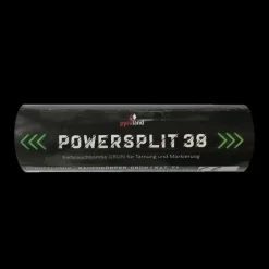 POWERSPLIT 38 mit Reißzünder 20s, Grün