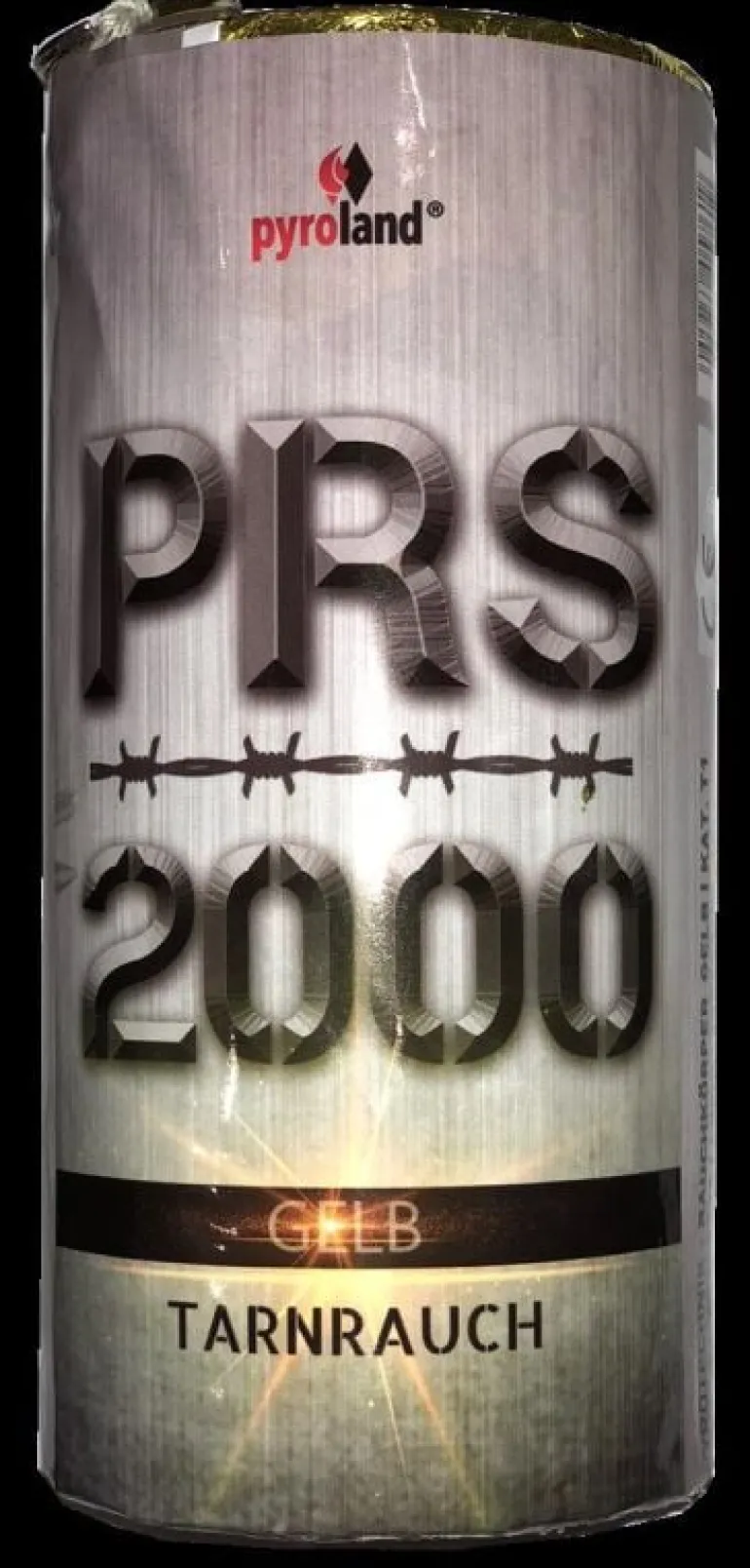 PRS2000 Tarnrauch mit Reißzünder 100s, Gelb