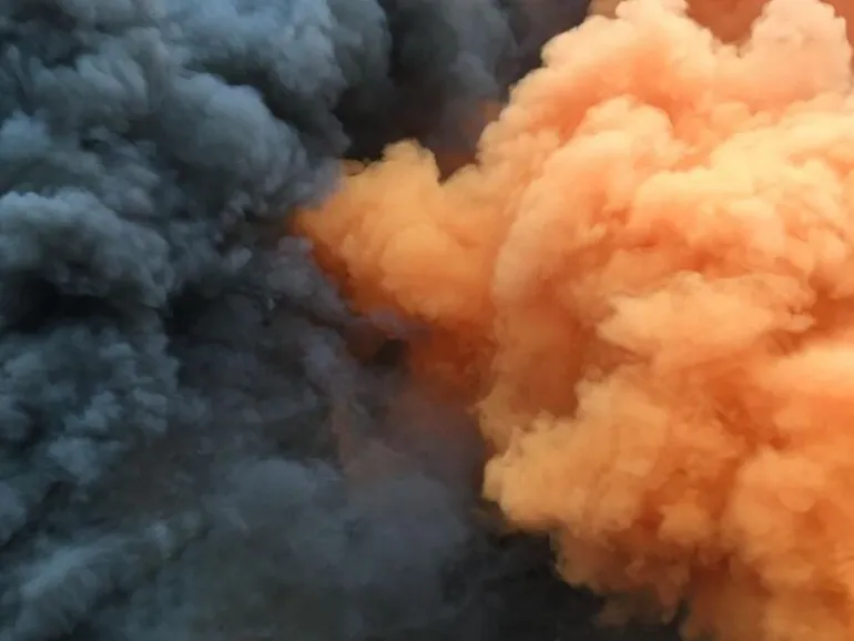 PRS800 Tarnrauch mit Reißzünder 45s, Orange