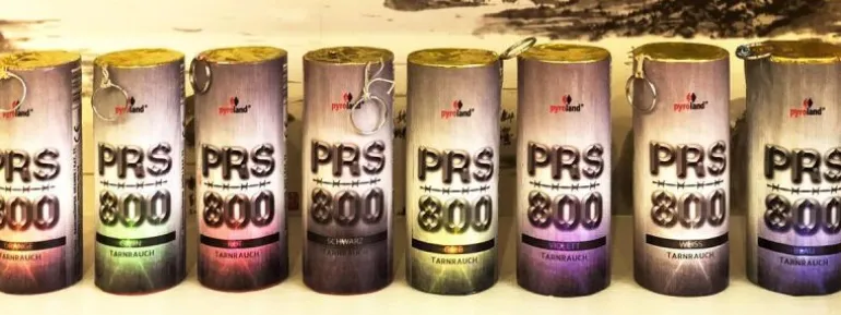 PRS800 Tarnrauch mit Reißzünder 45s, Weiß