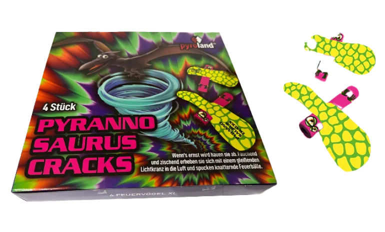 Pyranno Saurus Cracks 4er Schachtel